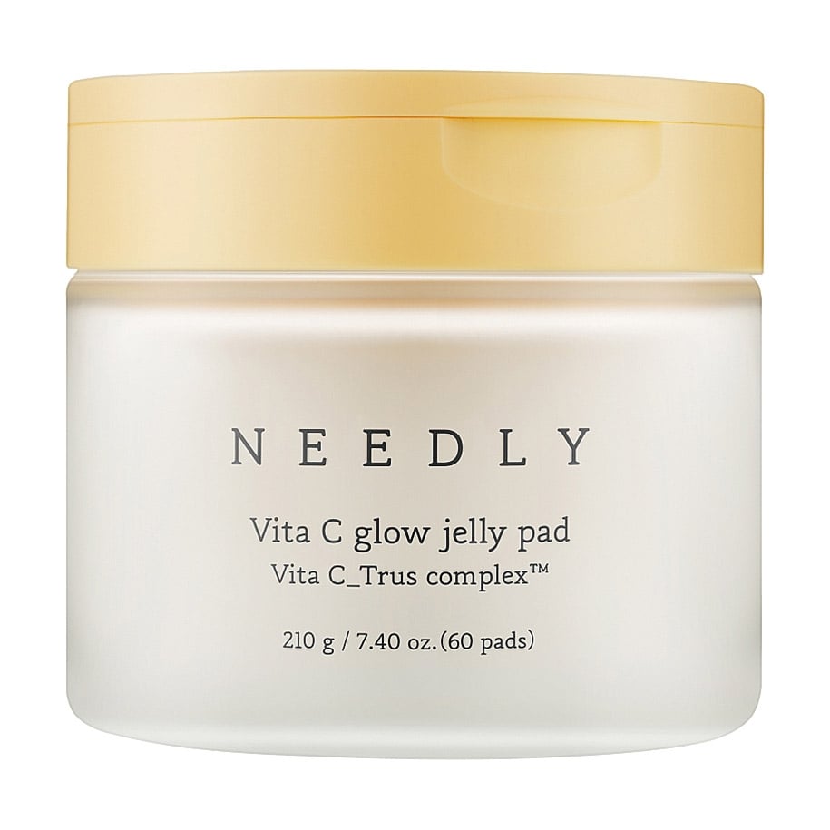 Зволожувальні тонер-педи для обличчя Needly Vita C Glow Jelly Pad для сяйва шкіри, 60 шт